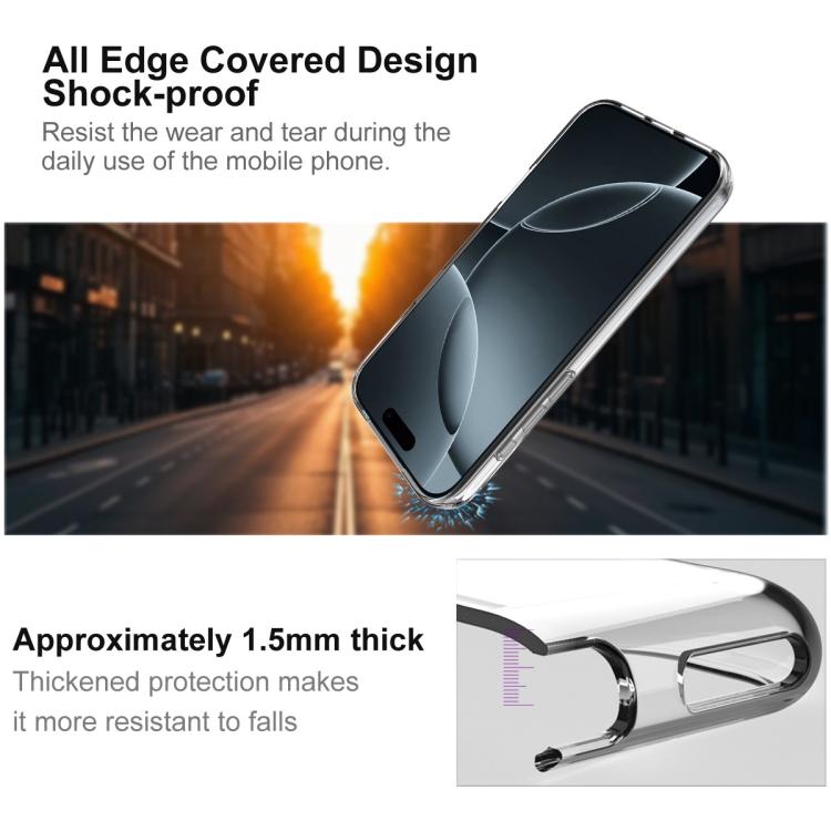 imak UX-10 Series Transparent Shockproof TPU Phone Case