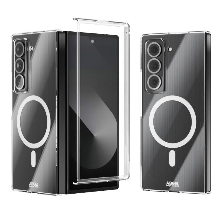 ABEEL Transparent MagSafe Magnetic Scratch-resistant PC Phone Case