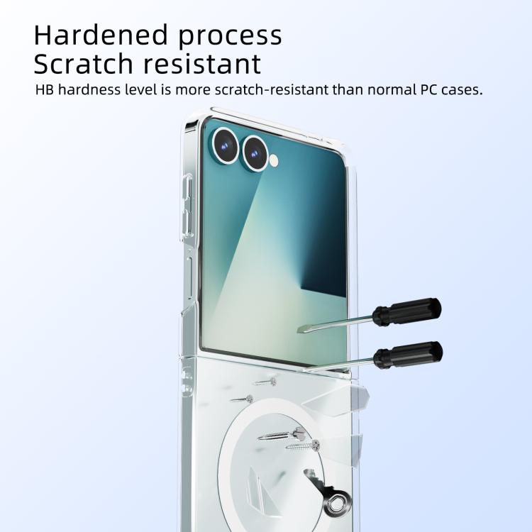 ABEEL Transparent MagSafe Magnetic Scratch-resistant PC Phone Case