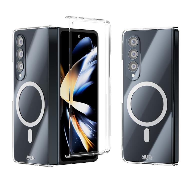 ABEEL Transparent MagSafe Magnetic Scratch-resistant PC Phone Case