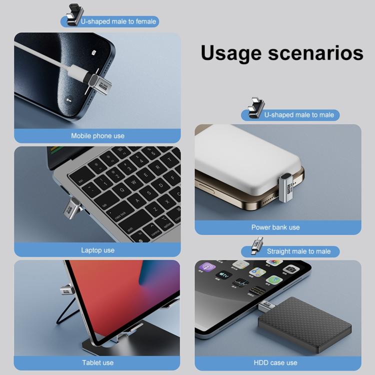 240W 80Gbps Type-C Full Function Adapter