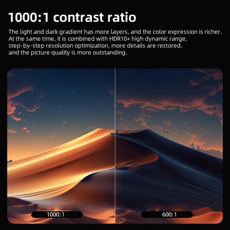 Cheerlux C26A Android Version 1920x1080P 420ANSI Smart Projector