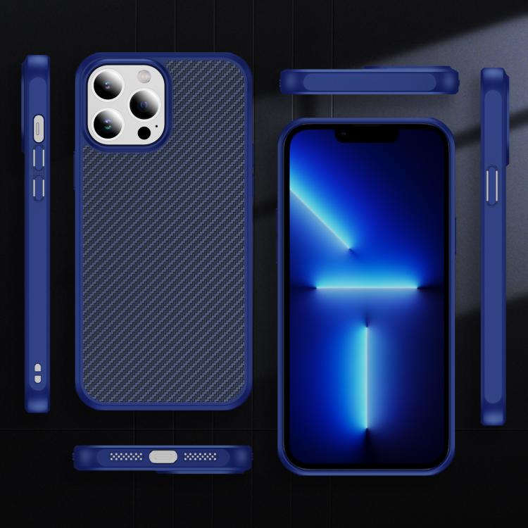 Carbon Fiber Texture Skin-feel MagSafe Phone Case