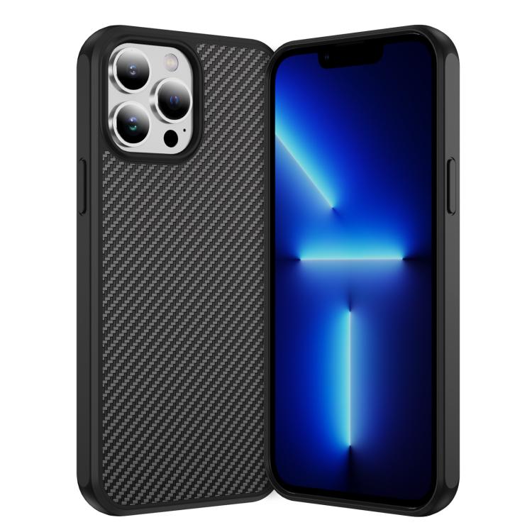 Carbon Fiber Texture Skin-feel MagSafe Phone Case