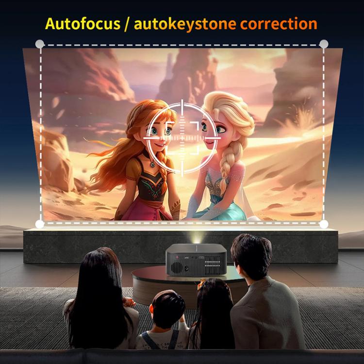 Cheerlux E2C Same Screen Version 1920x1080P 300ANSI Smart Projector