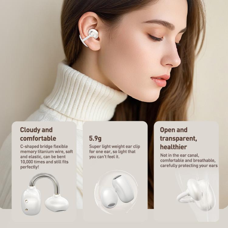 ZGA GS24 Ear Clip Wireless Bluetooth Earphones