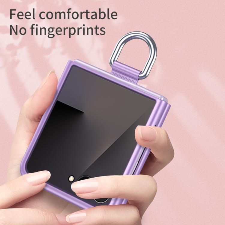 Ultra Thin Silk Belt Ring Skin Feel Phone Case
