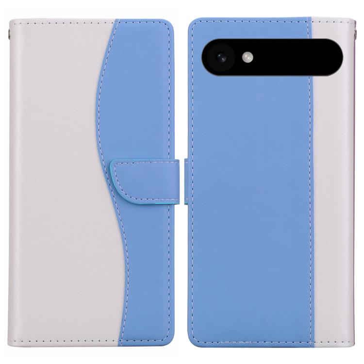 Embossed Two-Color Leather Phone Case