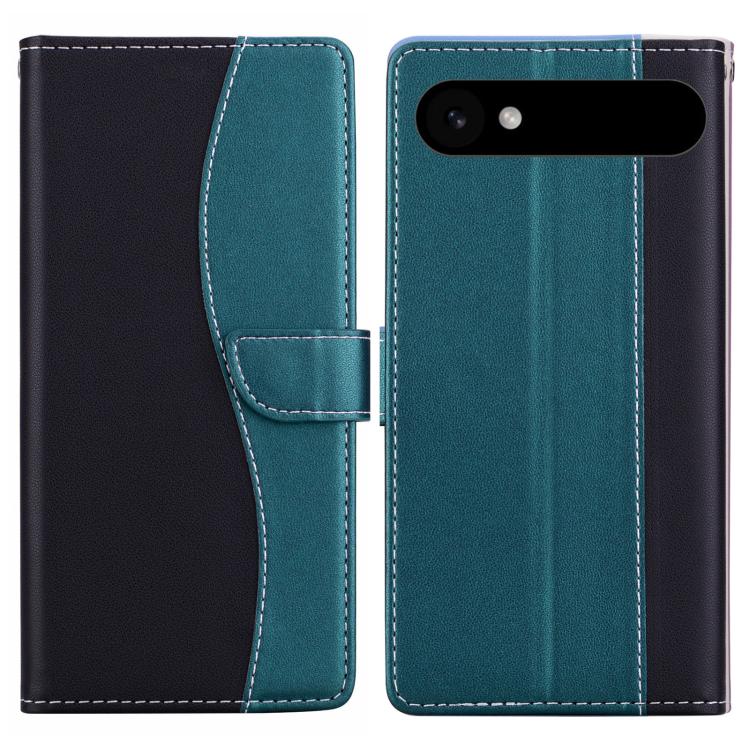 Embossed Two-Color Leather Phone Case