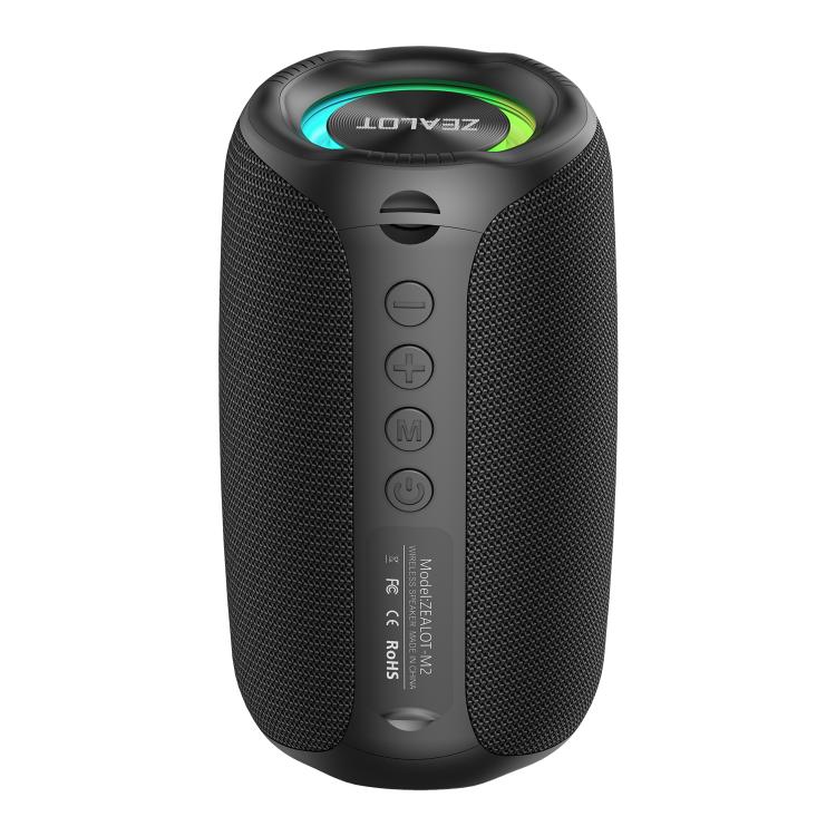 Zealot M2 8W Portable Outdoor RGB Bluetooth Speaker, without Microphone