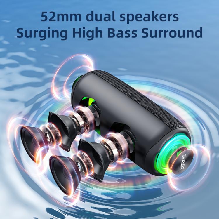 Zealot MP2 20W Portable Outdoor RGB Bluetooth Speaker