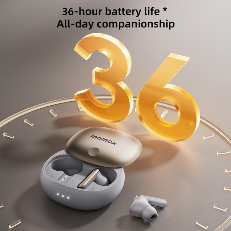 MOMAX 1-Vibe Lite True Wireless Noise Cancelling BT5.4 Earphones