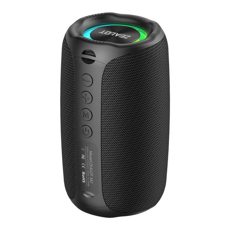 Zealot M2 8W Portable Outdoor RGB Bluetooth Speaker