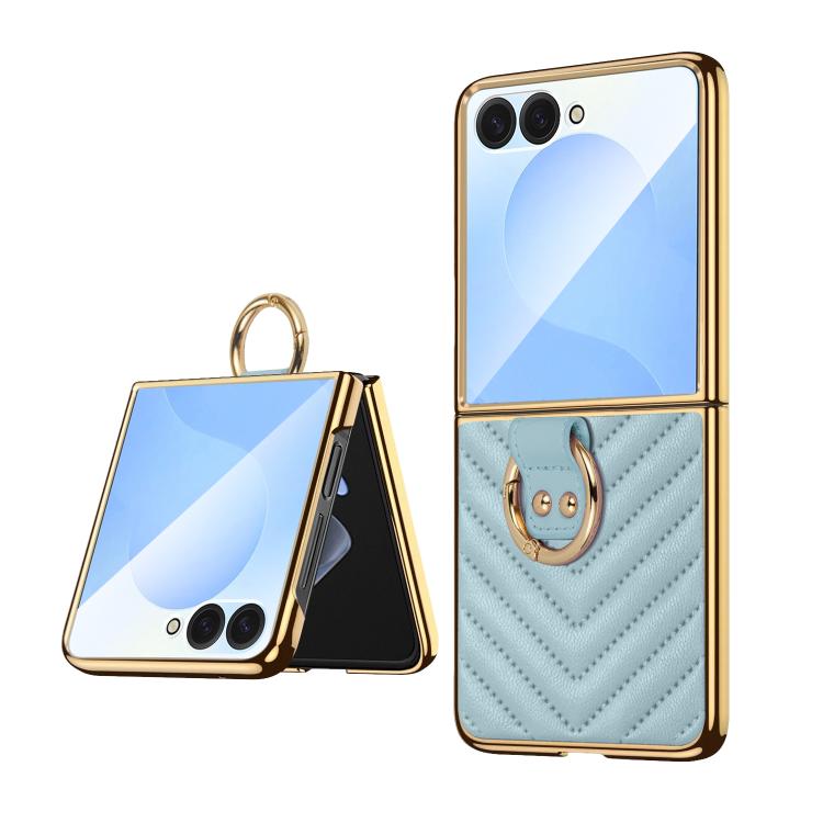 VIETAO Dream Series Metal Ring Leather Phone Case