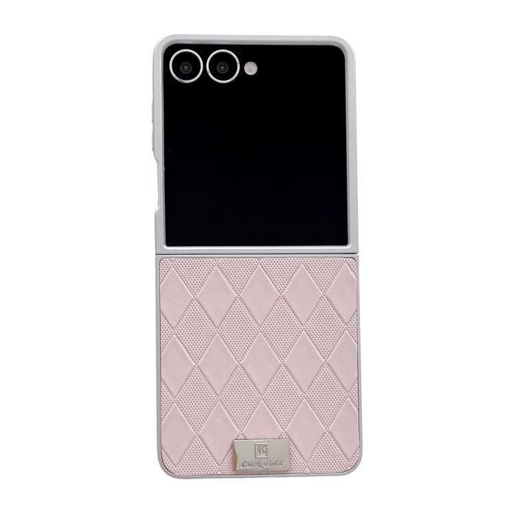 Silver Edge Diamond Checkered Foldable Phone Case