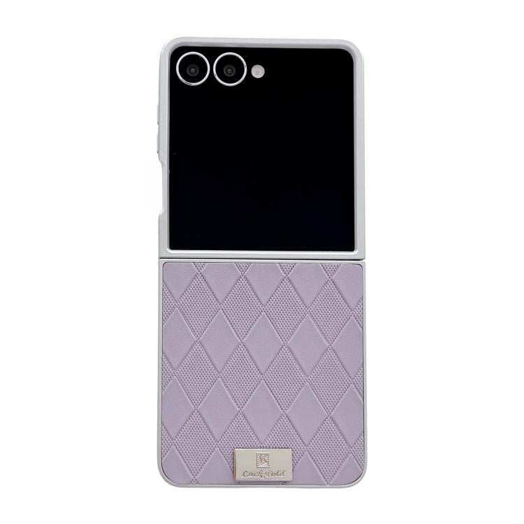 Silver Edge Diamond Checkered Foldable Phone Case