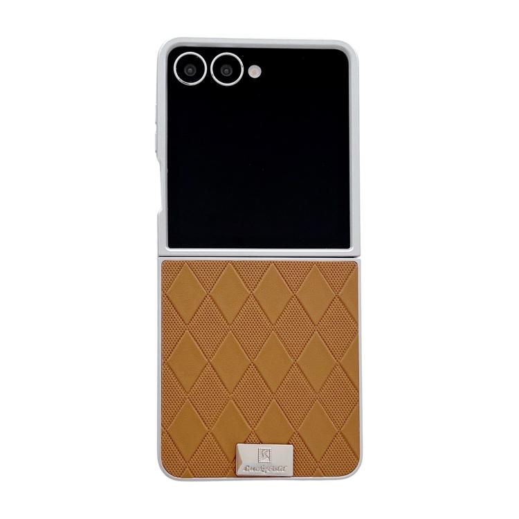 Silver Edge Diamond Checkered Foldable Phone Case