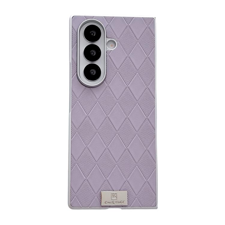 Silver Edge Diamond Checkered Foldable Phone Case
