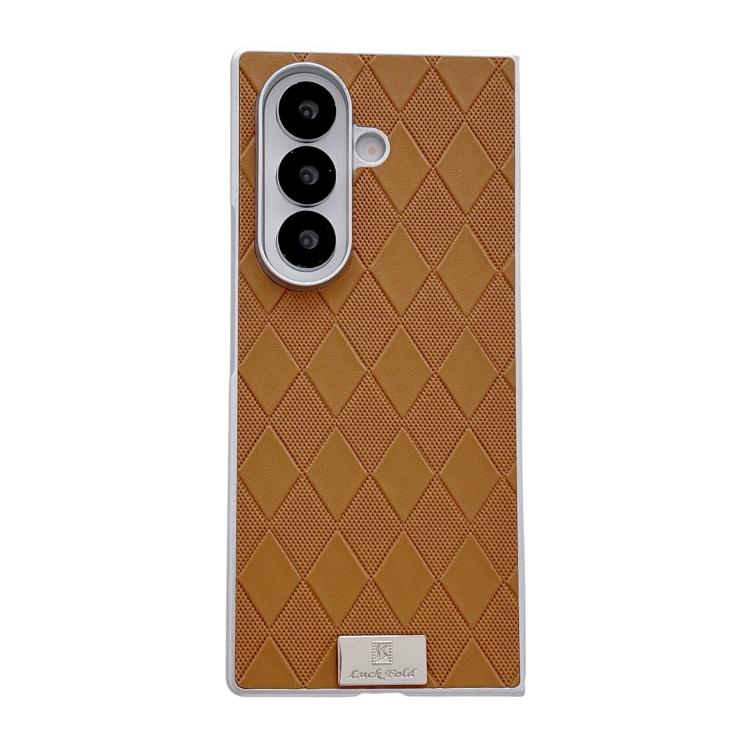 Silver Edge Diamond Checkered Foldable Phone Case