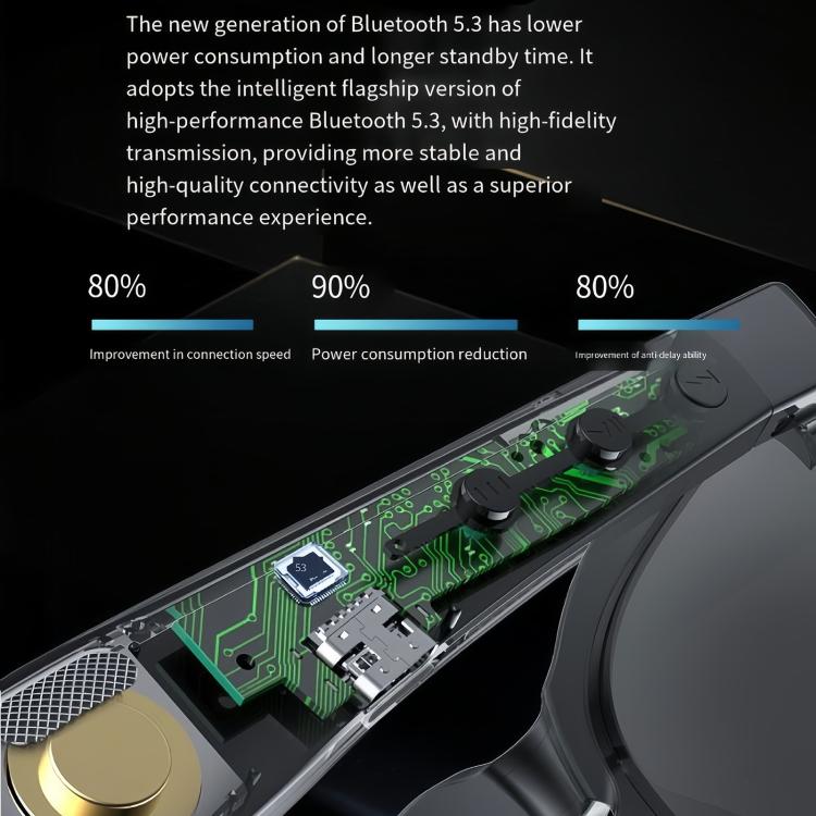 J100 Smart Audio Bluetooth Earphone Sunglasses