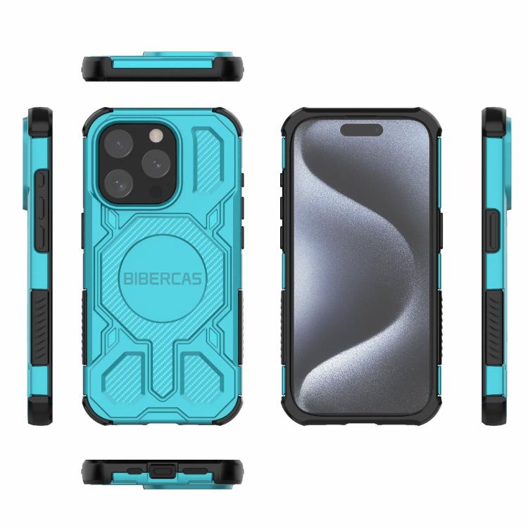 BIBERCAS Real Color Series MagSafe Shockproof Phone Case
