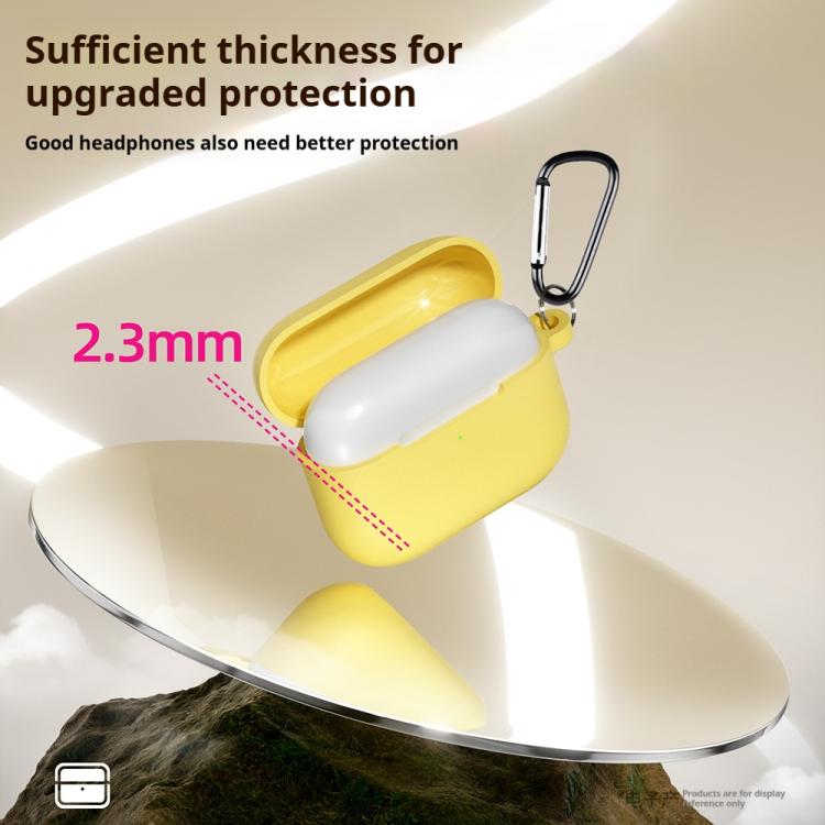 Silicone Earphone Protective Case with Hook, Thickness: 2.0mm