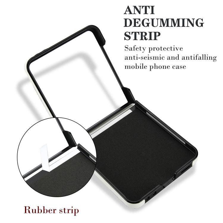 Rhombic Texture Ring Holder PU Phone Case