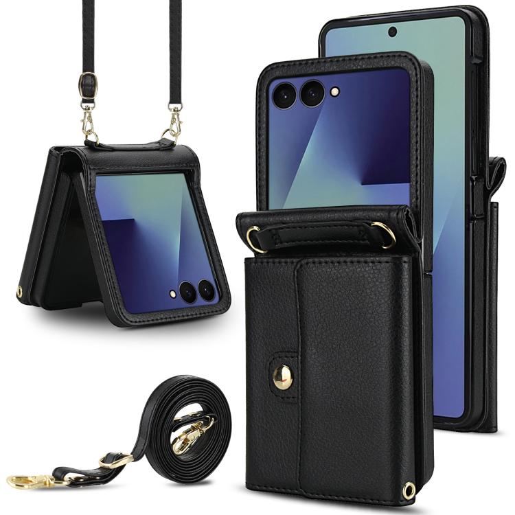 Solid Color Backpack Wallet Card Slot RFID PU Phone Case