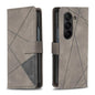 Magnetic Buckle Rhombus Texture Leather Phone Case, For Galaxy Z Fold8 5G, For Galaxy Z Fold8 Ultra 5G, For Samsung Galaxy Z Fold7, For Samsung Galaxy Z Fold6, For Samsung Galaxy Z Fold5