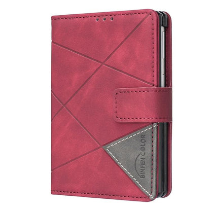 Magnetic Buckle Rhombus Texture Leather Phone Case, For Galaxy Z Fold8 5G, For Galaxy Z Fold8 Ultra 5G, For Samsung Galaxy Z Fold7, For Samsung Galaxy Z Fold6, For Samsung Galaxy Z Fold5