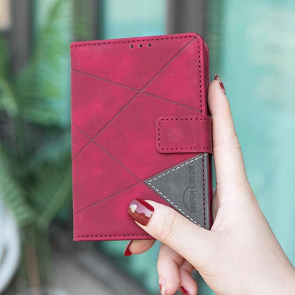 Magnetic Buckle Rhombus Texture Leather Phone Case, For Galaxy Z Fold8 5G, For Galaxy Z Fold8 Ultra 5G, For Samsung Galaxy Z Fold7, For Samsung Galaxy Z Fold6, For Samsung Galaxy Z Fold5