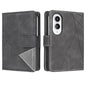 Magnetic Buckle Rhombus Texture Leather Phone Case, For Galaxy Z Fold8 5G, For Galaxy Z Fold8 Ultra 5G, For Samsung Galaxy Z Fold7, For Samsung Galaxy Z Fold6, For Samsung Galaxy Z Fold5