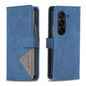 Magnetic Buckle Rhombus Texture Leather Phone Case, For Galaxy Z Fold8 5G, For Galaxy Z Fold8 Ultra 5G, For Samsung Galaxy Z Fold7, For Samsung Galaxy Z Fold6, For Samsung Galaxy Z Fold5