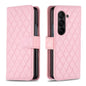 Diamond Lattice Wallet Flip Leather Phone Case, For Galaxy Z Fold8 5G, For Galaxy Z Fold8 Ultra 5G, For Samsung Galaxy Z Fold7, For Samsung Galaxy Z Fold6, For Samsung Galaxy Z Fold5