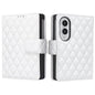 Diamond Lattice Wallet Flip Leather Phone Case, For Galaxy Z Fold8 5G, For Galaxy Z Fold8 Ultra 5G, For Samsung Galaxy Z Fold7, For Samsung Galaxy Z Fold6, For Samsung Galaxy Z Fold5