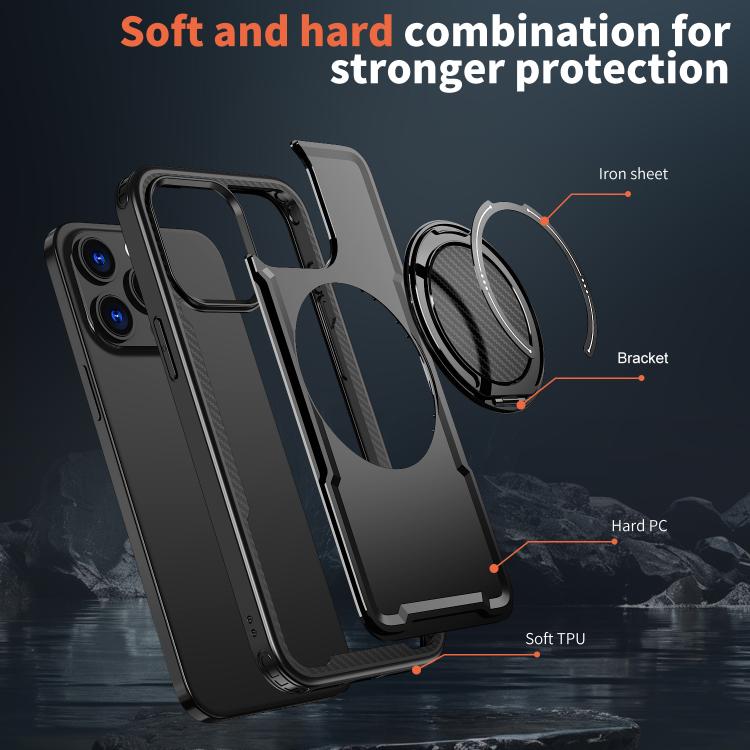 kalebol Metal 360 Degree Rotation Holder MagSafe Phone Case