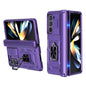 Kalebol Sliding Window Hinge Phone Case with Ring Stand, For Galaxy Z Fold8 Ultra 5G, For Galaxy Z Flip8 5G, For Galaxy Z Flip7 FE / Flip6, For Galaxy Z Fold7 5G, For Galaxy Z Flip7 5G, For Galaxy Z Fold6 5G, For Galaxy Z Fold5 5G, For Galaxy Z Flip5 5G