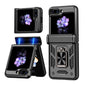 Kalebol Sliding Window Hinge Phone Case with Ring Stand, For Galaxy Z Fold8 Ultra 5G, For Galaxy Z Flip8 5G, For Galaxy Z Flip7 FE / Flip6, For Galaxy Z Fold7 5G, For Galaxy Z Flip7 5G, For Galaxy Z Fold6 5G, For Galaxy Z Fold5 5G, For Galaxy Z Flip5 5G