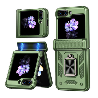 Kalebol Sliding Window Hinge Phone Case with Ring Stand, For Galaxy Z Fold8 Ultra 5G, For Galaxy Z Flip8 5G, For Galaxy Z Flip7 FE / Flip6, For Galaxy Z Fold7 5G, For Galaxy Z Flip7 5G, For Galaxy Z Fold6 5G, For Galaxy Z Fold5 5G, For Galaxy Z Flip5 5G