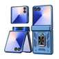 Kalebol Sliding Window Hinge Phone Case with Ring Stand, For Galaxy Z Fold8 Ultra 5G, For Galaxy Z Flip8 5G, For Galaxy Z Flip7 FE / Flip6, For Galaxy Z Fold7 5G, For Galaxy Z Flip7 5G, For Galaxy Z Fold6 5G, For Galaxy Z Fold5 5G, For Galaxy Z Flip5 5G