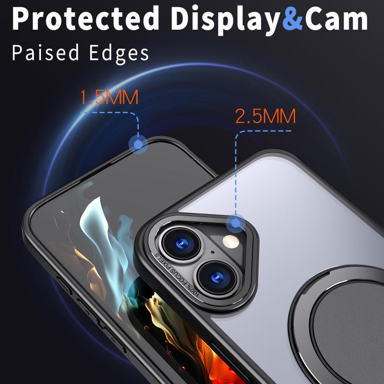 Kalebol 360-degree Rotating MagSafe Magnetic Holder Phone Case