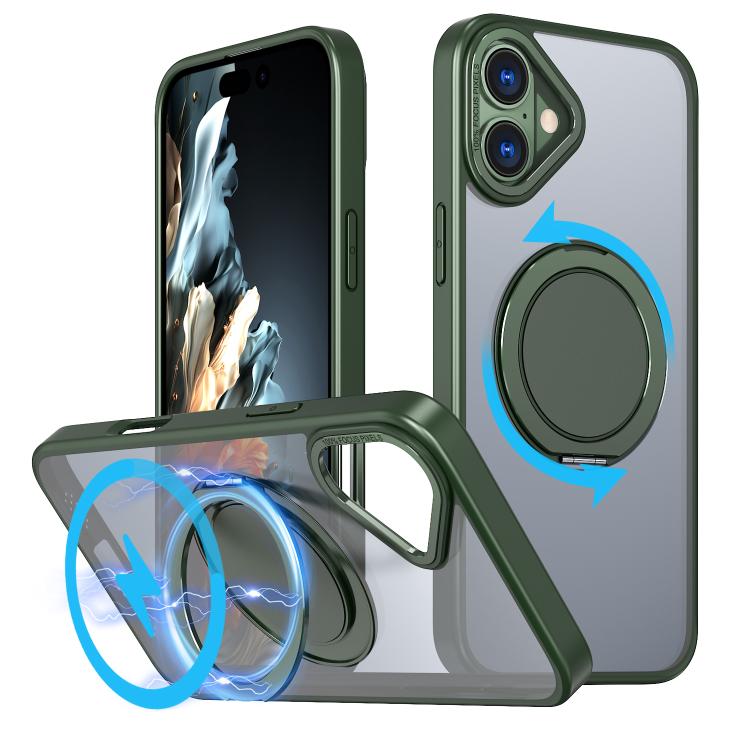 Kalebol 360-degree Rotating MagSafe Magnetic Holder Phone Case