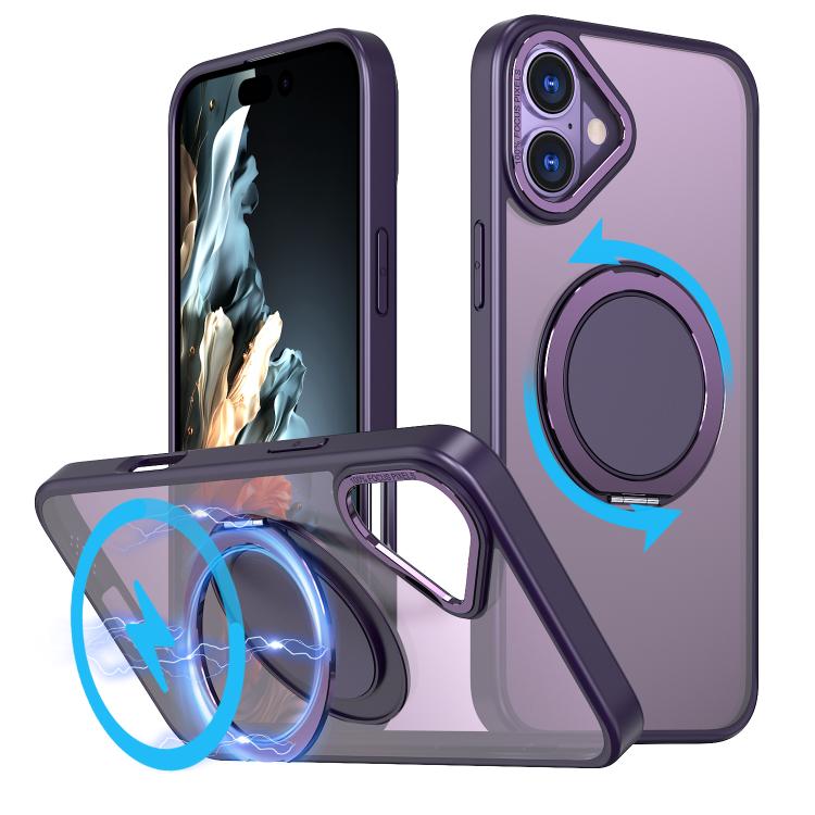 Kalebol 360-degree Rotating MagSafe Magnetic Holder Phone Case