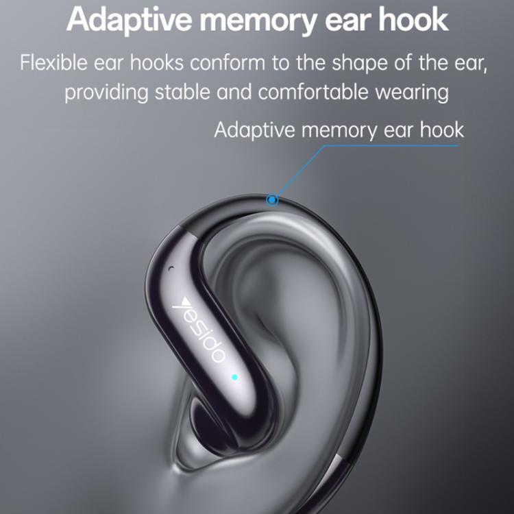 Yesido YSP28 ENC Noise Reduction Ear-hook Open OWS Bluetooth Earphone