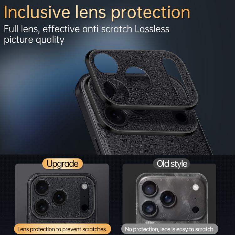 SULADA Shockproof TPU Hybrid Handmade Leather Phone Case