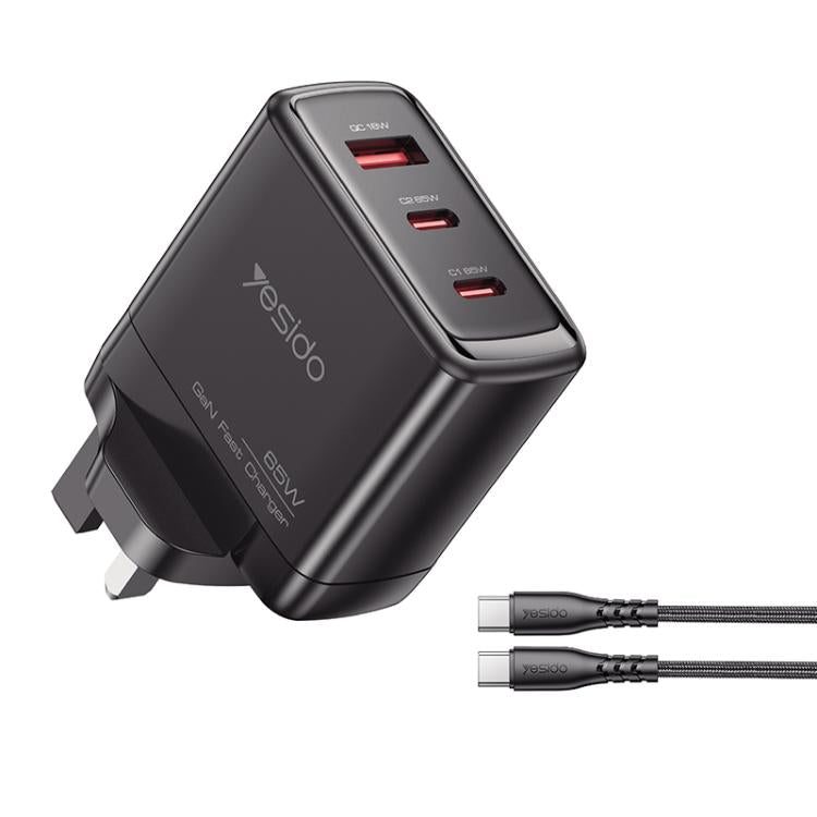 Yesido YC98C 65W Three-port Fast Charger