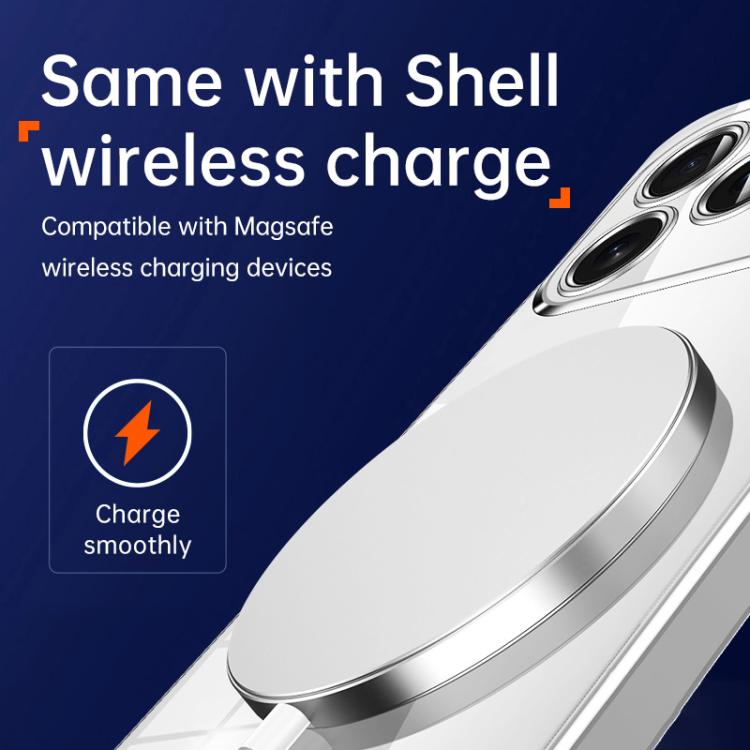 SULADA Shine Through Series Plating TPU Transparent Phone Case