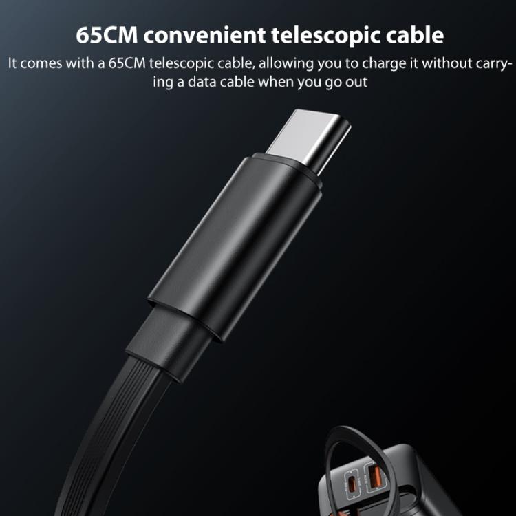 Yesido YC99 40W Fast Charger with Telescopic Type-C Cable