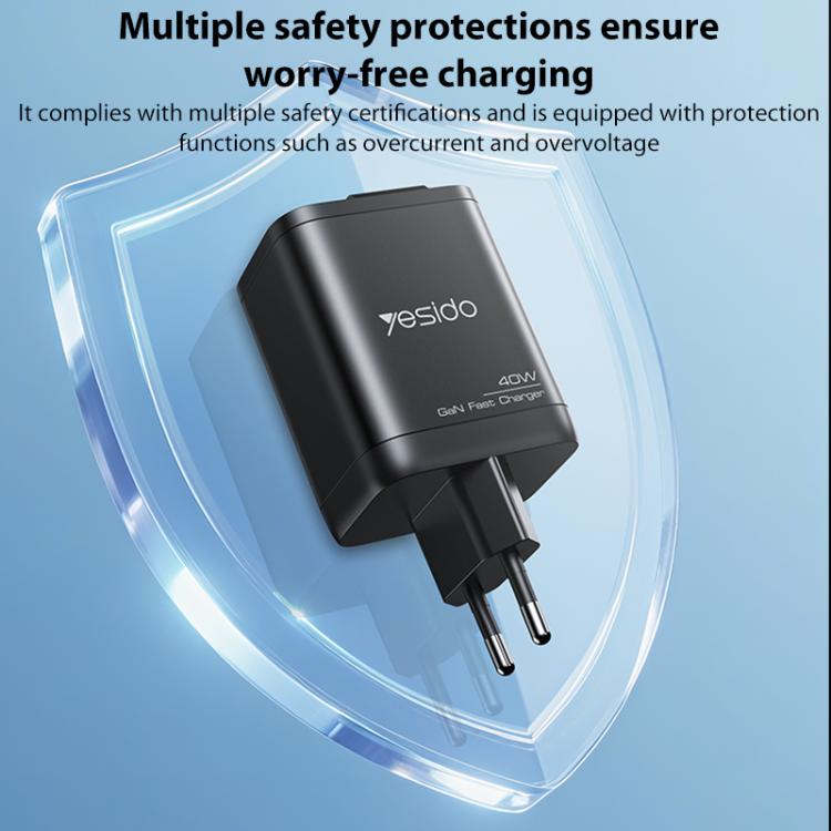 Yesido YC99 40W Fast Charger with Telescopic Type-C Cable