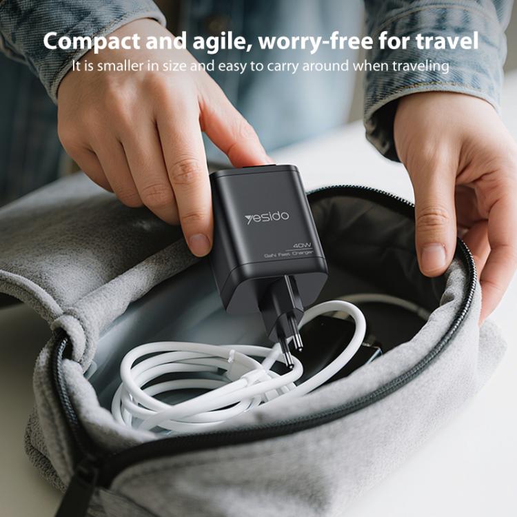 Yesido YC99 40W Fast Charger with Telescopic Type-C Cable